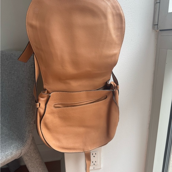 Chloe Brown Leather Crossbody Bag - Picture 2 of 5